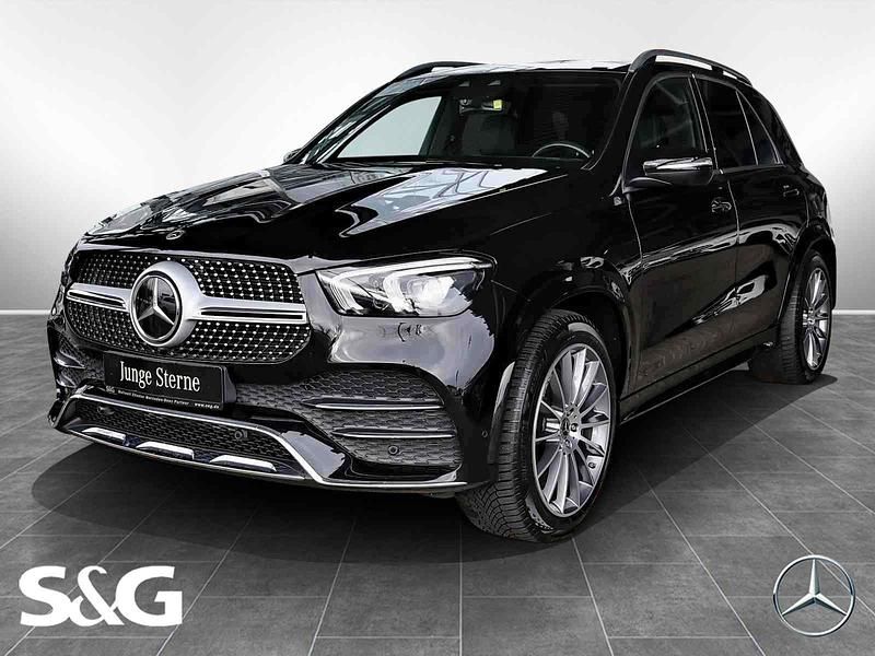 Metalliclack obsidianschwarz Gebraucht 2022 Mercedes GLE350 AMG SUV | 57.890 € (Etwas zu teuer) - Bild 1/4