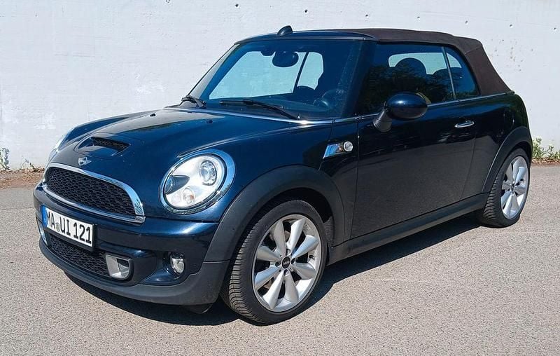 Brugt Mini Cooper S Cabriolet 184 HK (135 kW) 2013 Blå Cabriolet