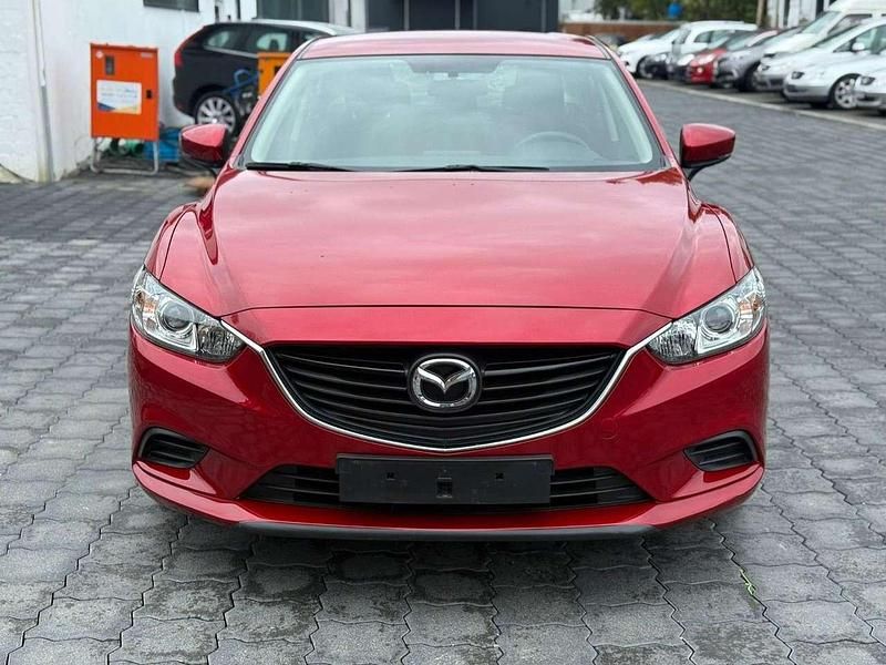 Używany Mazda 6 Prime-Line 145 KM (106 kW) 2018 Czerwony Sedan/Limuzyna