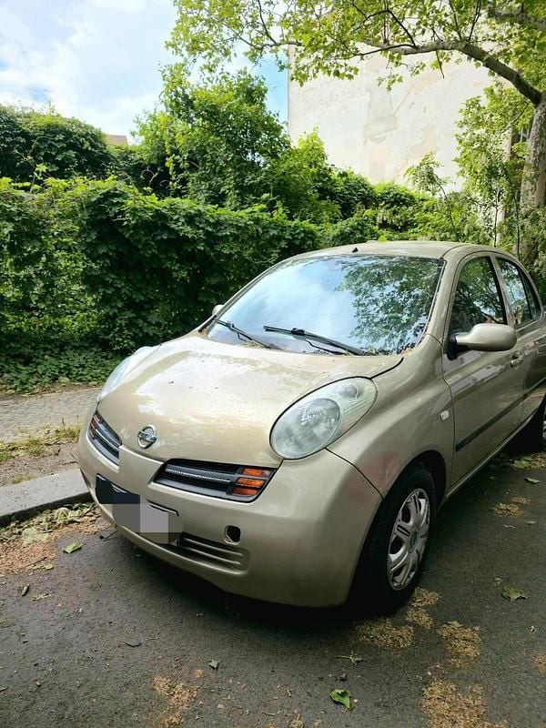 Beige Gebraucht 2004 Nissan Micra Kleinwagen | 1.700 € - Bild 1/4