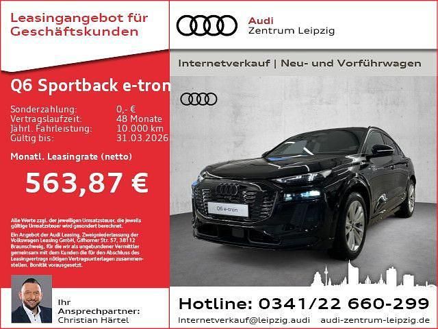 Gebraucht Audi Q6 Sportback e-tron Performance 225 kW (306 PS) 2026 Schwarz SUV