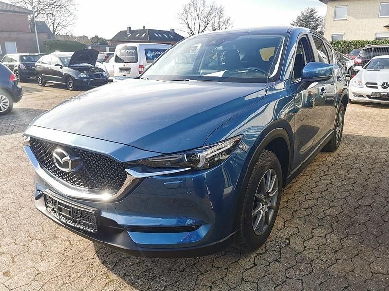 Gebraucht Mazda CX-5 Exclusive-Line 165 PS (121 kW) 2018 Blau SUV