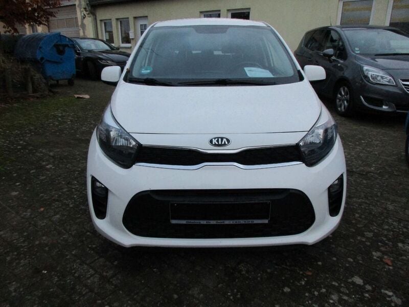 Weiß Gebraucht 2019 Kia Picanto DREAM-TEAM Edition Kleinwagen | 7.695 € (Fairer Preis) - Bild 1/4