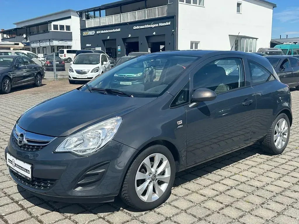 Gebraucht Opel Corsa Active 87 PS (63 kW) 2013 Grau Kleinwagen