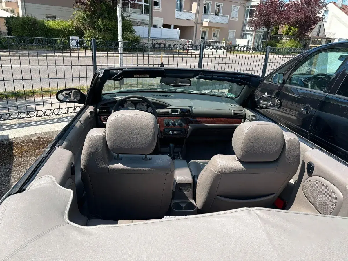Gebraucht Chrysler Sebring Cabriolet 203 PS (149 kW) 2003 Silber Cabrio