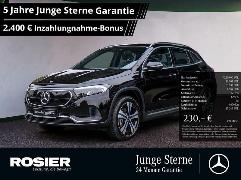 Schwarz / nachtschwarz Gebraucht 2021 Mercedes EQA250 Electric Art SUV | 30.200 € (Fairer Preis) - Bild 1/4