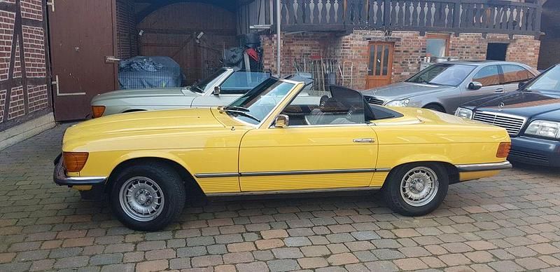 Gelb Gebraucht 1973 Mercedes SL450 Cabrio | 37.500 € - Bild 1/4