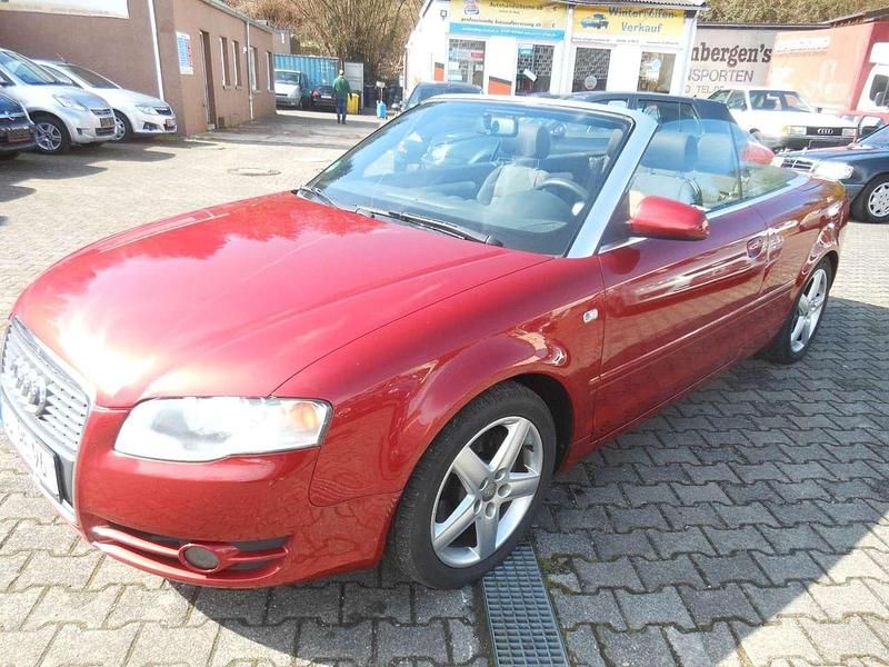 Gebraucht Audi Cabriolet 200 PS (147 kW) 2007 Granatrot perleffekt Cabrio