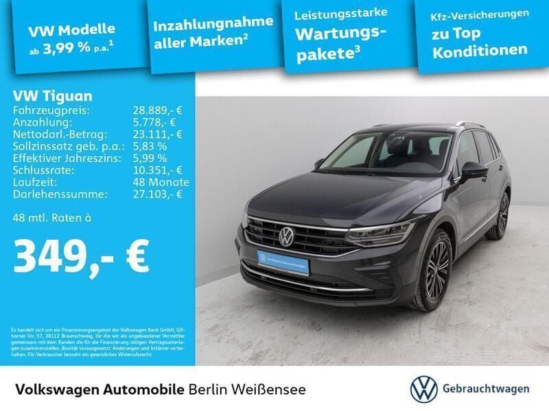 Gebraucht VW Tiguan Move 150 PS (110 kW) 2023 Uranograu SUV