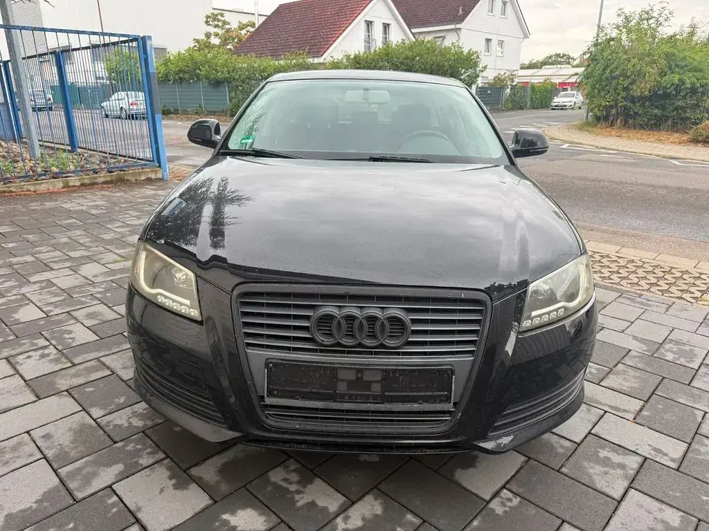 Gebraucht Audi A3 Attraction 102 PS (75 kW) 2008 Schwarz Kleinwagen