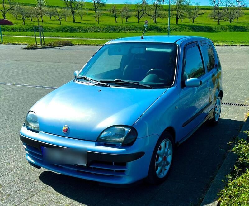 Blau Gebraucht 2001 Fiat Seicento Abarth Kleinwagen | 2.300 € - Bild 1/3