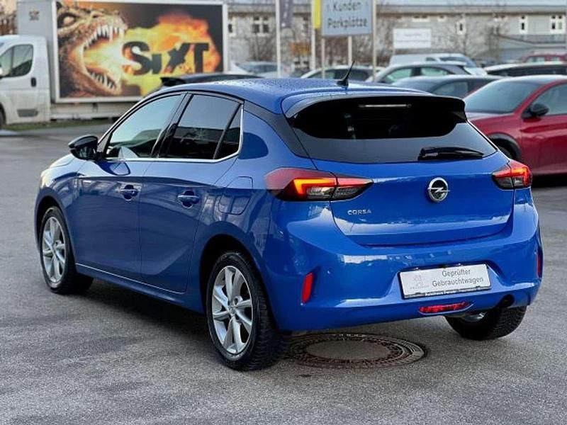 Gebraucht Opel Corsa Elegance 101 PS (74 kW) 2023 Voltaik blau metallic Kleinwagen
