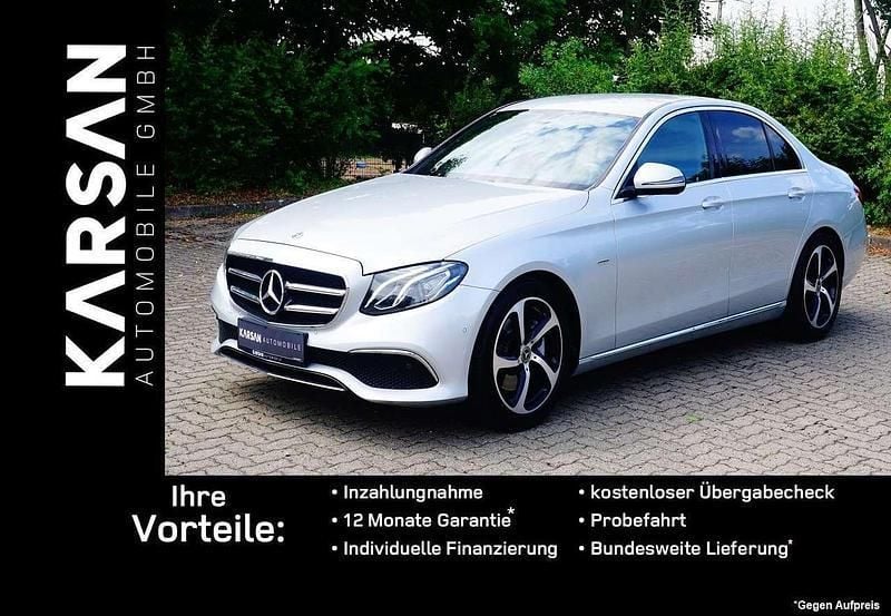 Iridiumsilber metalliclack Gebraucht 2018 Mercedes E200 Limousine | 23.999 € (Superpreis) - Bild 1/4