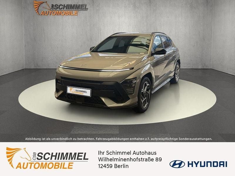 Grau Neu 2025 Hyundai Kona N Line SUV | 33.425 € (Teuer) - Bild 1/4