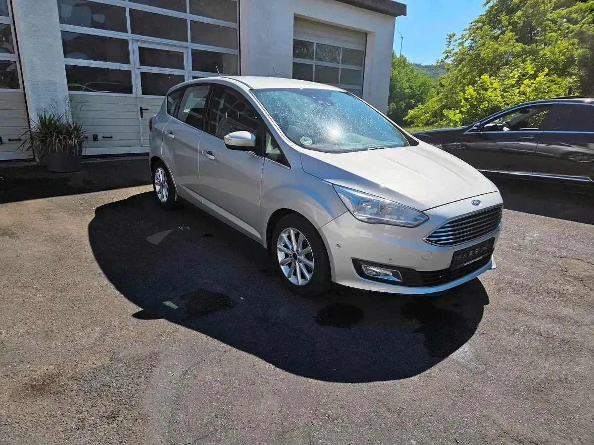 Gebraucht Ford C-MAX 125 PS (91 kW) 2018 Silber Van / Kleinbus