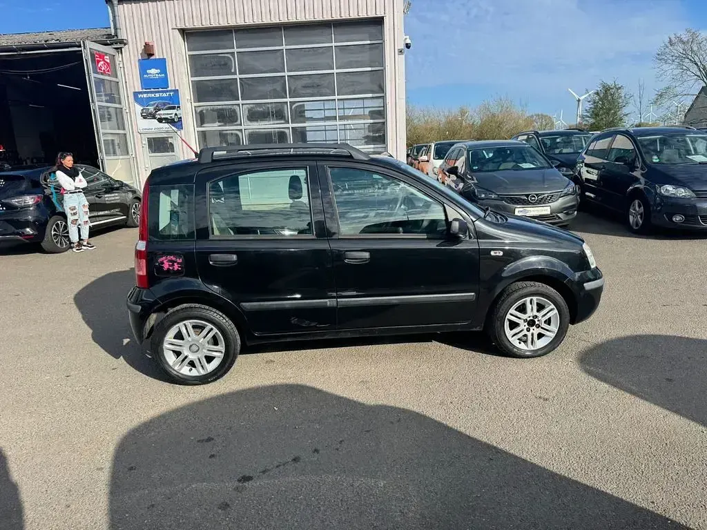 Gebraucht Fiat Panda Dynamic 60 PS (44 kW) 2008 Schwarz Kleinwagen