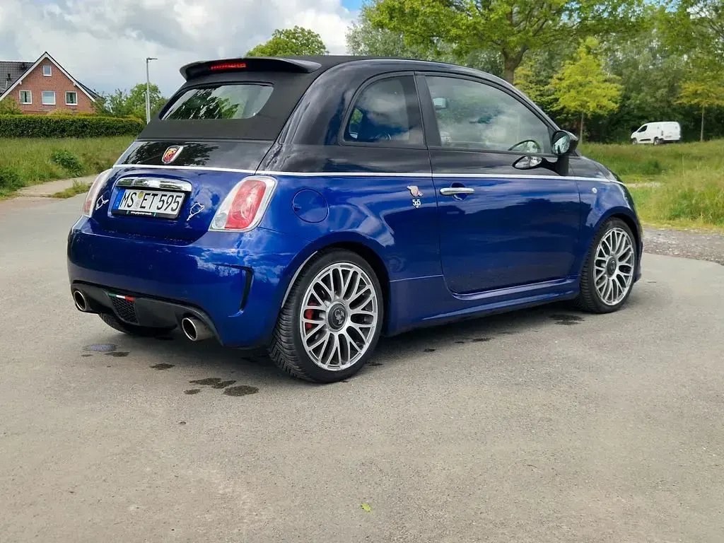 Gebraucht Abarth 595C 140 PS (102 kW) 2015 Blau Cabrio