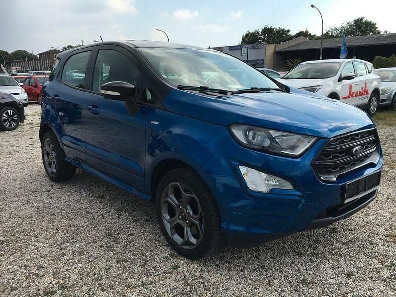 Blau Gebraucht 2018 Ford Ecosport ST-Line SUV | 9.599 € (Superpreis) - Bild 1/4