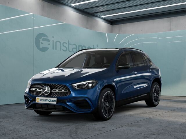 Blau Gebraucht 2024 Mercedes GLA220 SUV | 50.475 € (Teuer) - Bild 1/2