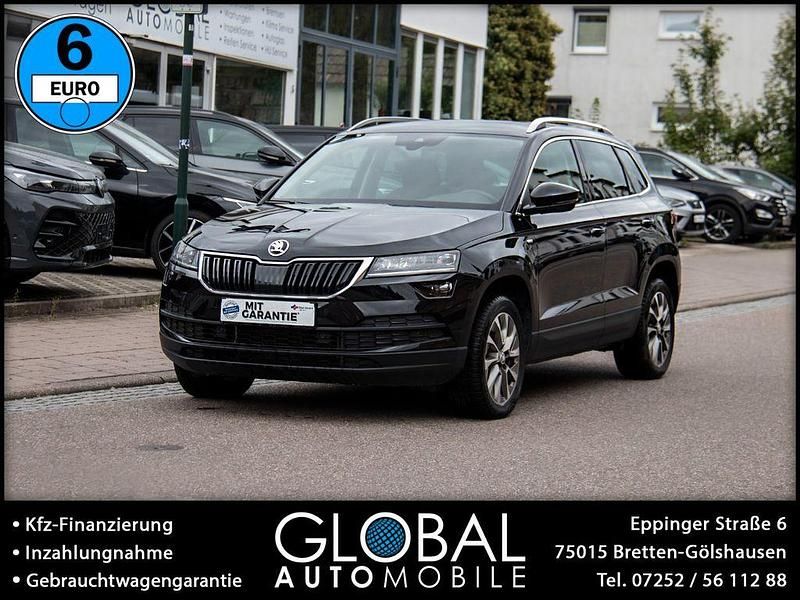 Schwarz Gebraucht 2022 Skoda Karoq Clever SUV | 25.980 € (Guter Preis) - Bild 1/4
