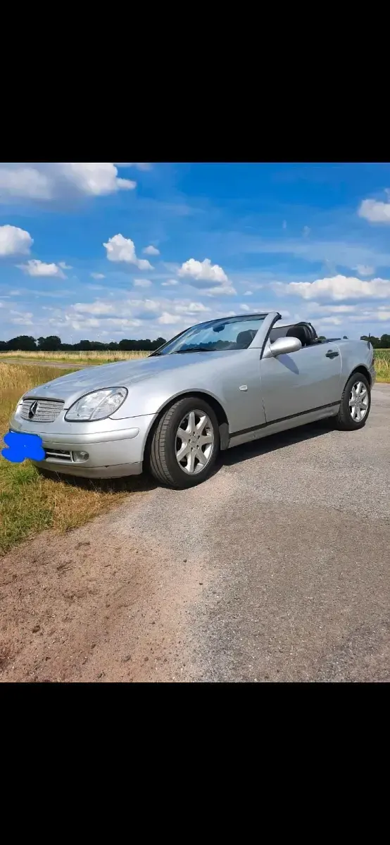 Gebraucht Mercedes SLK200 136 PS (100 kW) 1999 Silber Cabrio