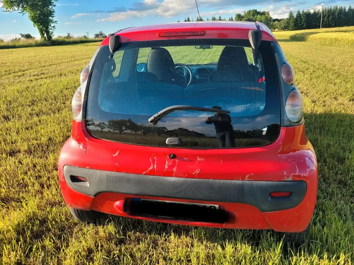 Gebraucht Citroën C1 68 PS (50 kW) 2007 Rot Kleinwagen