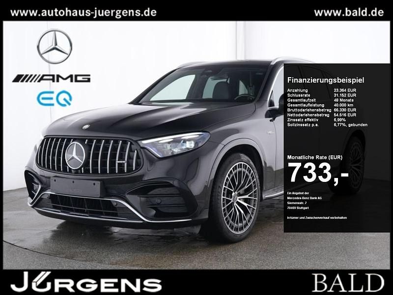 Schwarz obsidianschwarz metall Gebraucht 2024 Mercedes GLC43 AMG AMG SUV | 77.790 € - Bild 1/4