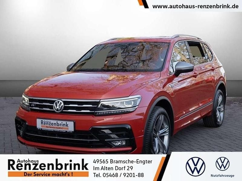 Orange Gebraucht 2021 VW Tiguan Allspace Highline SUV | 36.190 € (Fairer Preis) - Bild 1/4