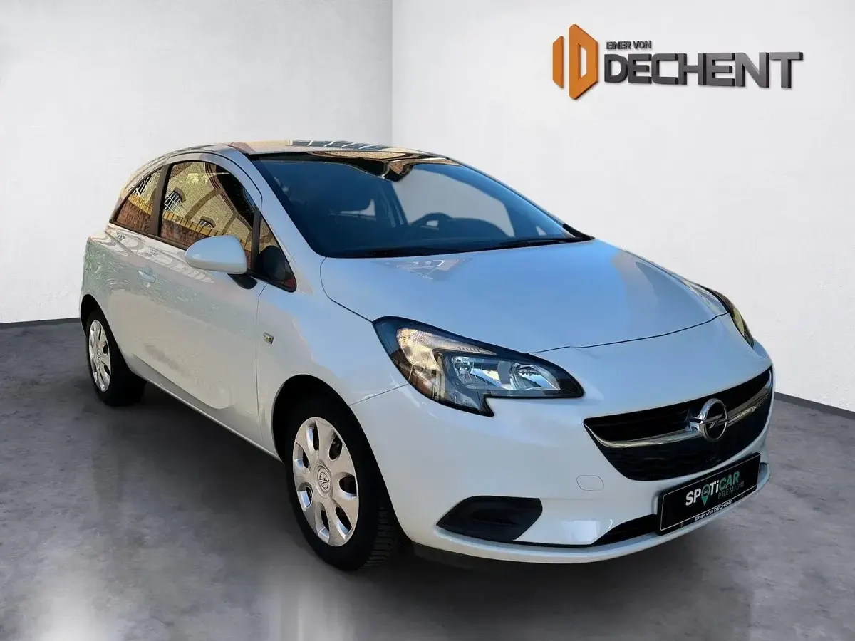Gebraucht Opel Corsa Edition 90 PS (66 kW) 2017 Weiß Kleinwagen