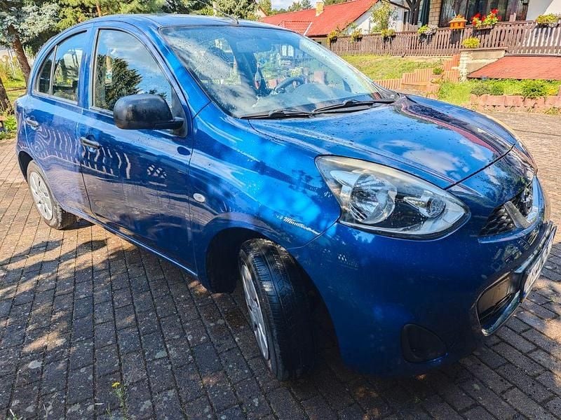Blau Gebraucht 2013 Nissan Micra N-TEC Kleinwagen | 5.500 € (Fairer Preis) - Bild 1/4