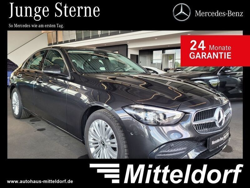 Grau Gebraucht 2024 Mercedes C180 Advanced Limousine | 37.980 € (Fairer Preis) - Bild 1/4