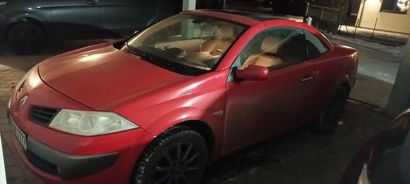Rot Gebraucht 2007 Renault Mégane Cabriolet Cabrio | 1.199 € (Guter Preis) - Bild 1/4
