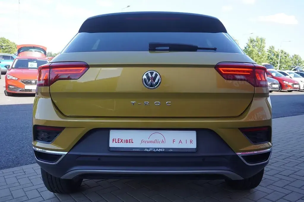 Gebraucht VW T-Roc Style 150 PS (110 kW) 2019 Gelb SUV