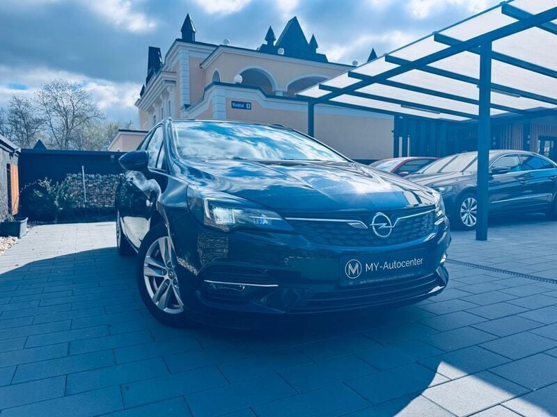 Schwarz Gebraucht 2021 Opel Astra Edition Kombi | 9.400 € (Fairer Preis) - Bild 1/4