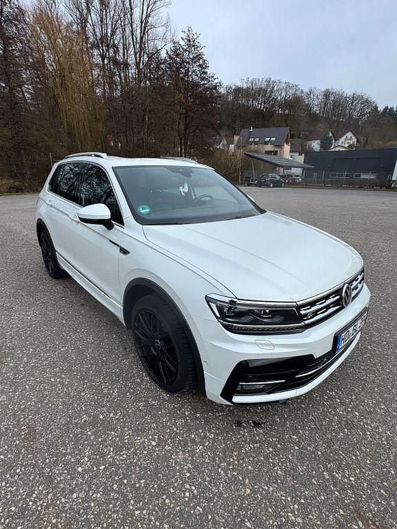 Gebraucht VW Tiguan R-line 220 PS (161 kW) 2018 Weiß SUV