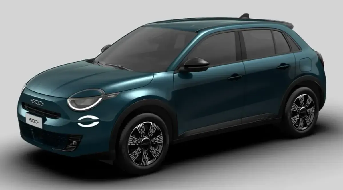 Neu Fiat 600 Icon 101 PS (74 kW) 2026 Grün metallic SUV