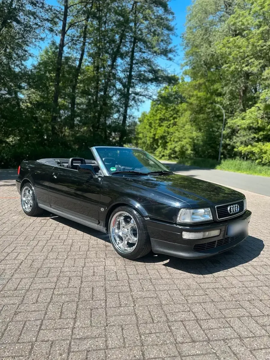 Gebraucht Audi 80 150 PS (110 kW) 1994 Schwarz Cabrio