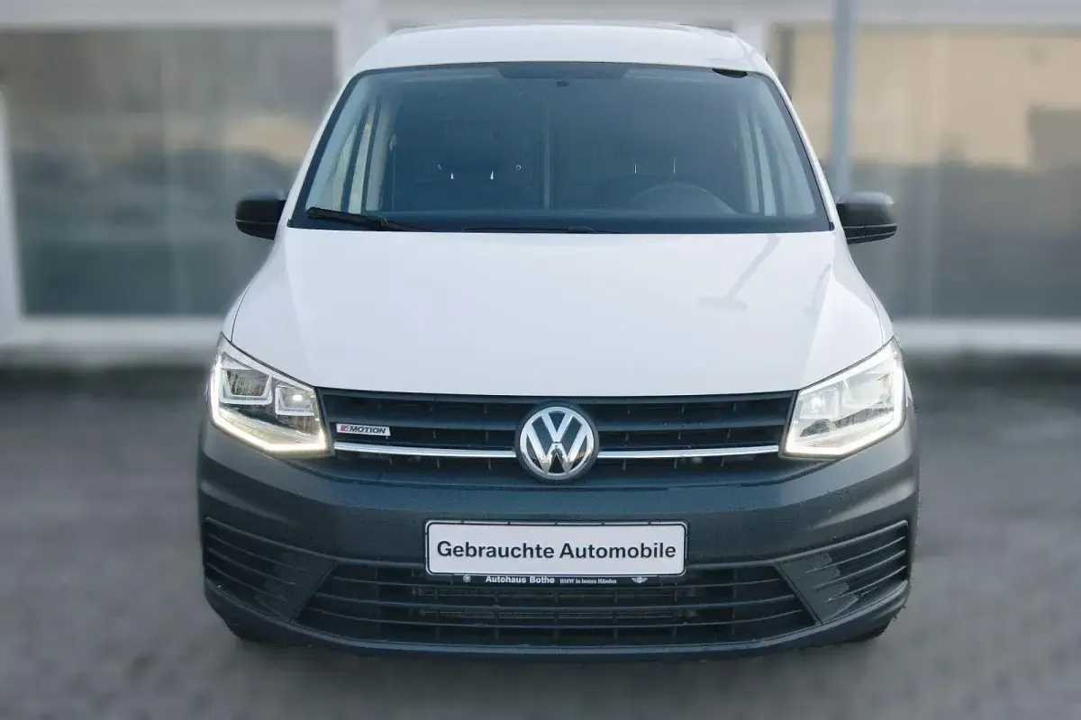 Gebraucht VW Caddy 122 PS (89 kW) 2021 Weiß Van / Kleinbus