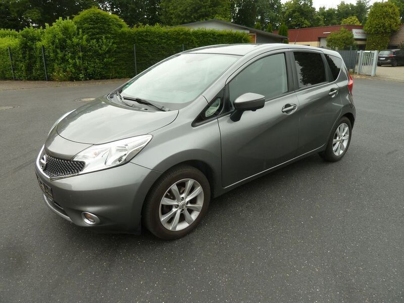 Grau Gebraucht 2015 Nissan Note Acenta+ Van / Kleinbus | 4.650 € (Superpreis) - Bild 1/4
