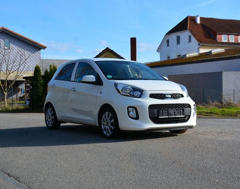 Gebraucht Kia Picanto 67 PS (49 kW) 2016 Weiß Kleinwagen