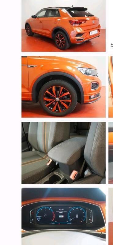 Orange Gebraucht 2018 VW T-Roc SUV | 22.000 € (Etwas zu teuer) - Bild 1/4