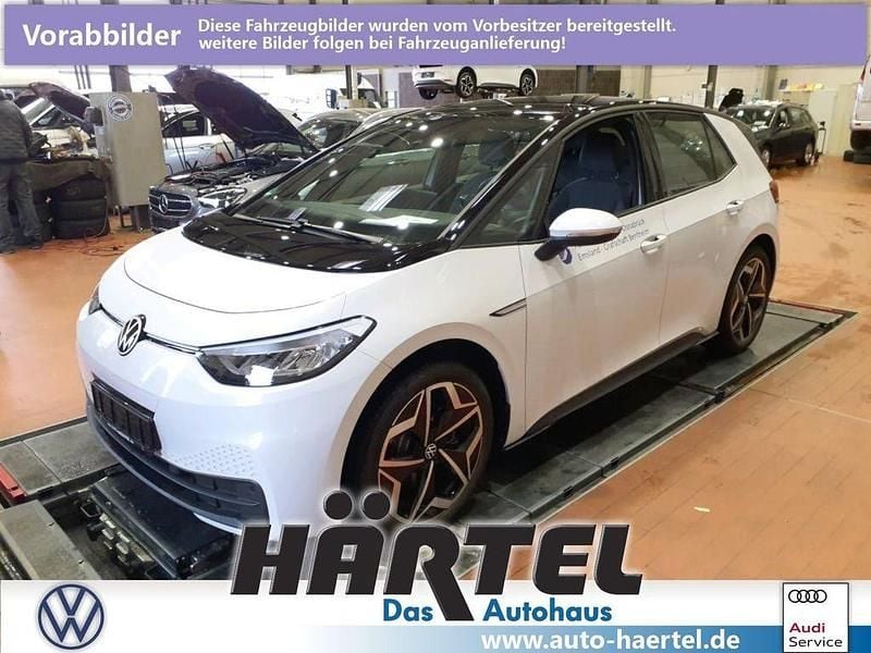 Gletscherweiss (white), metallic Gebraucht 2022 VW ID.3 Pure Kleinwagen | 19.300 € (Superpreis) - Bild 1/4