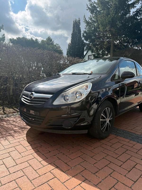 Gebraucht Opel Corsa 70 PS (51 kW) 2010 Schwarz Kleinwagen