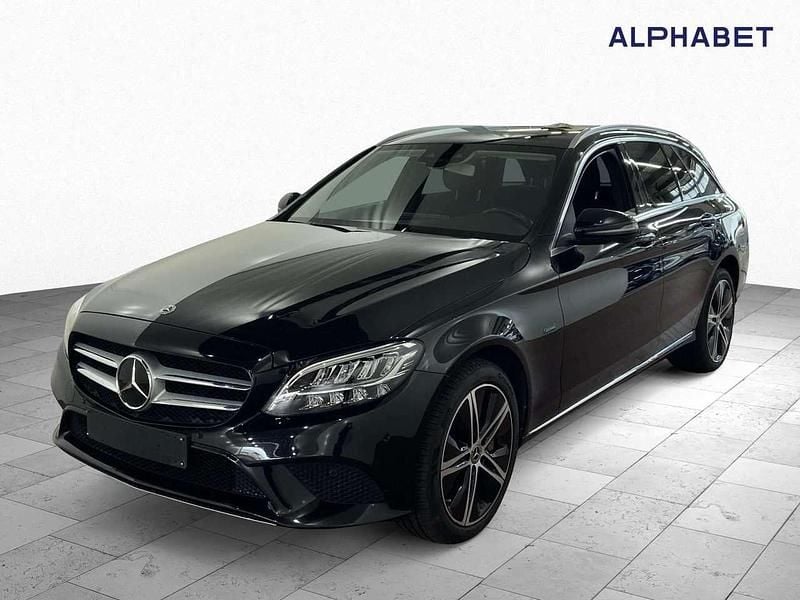 Schwarz Gebraucht 2020 Mercedes C300e Avantgarde Kombi | 19.595 € (Superpreis) - Bild 1/4