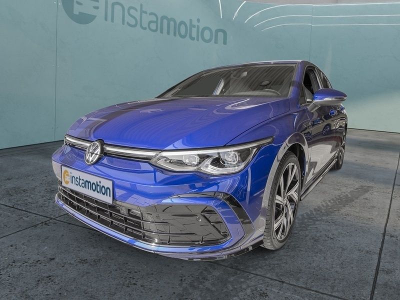 Blau Gebraucht 2024 VW Golf VIII R-line Limousine | 28.940 € (Guter Preis) - Bild 1/3