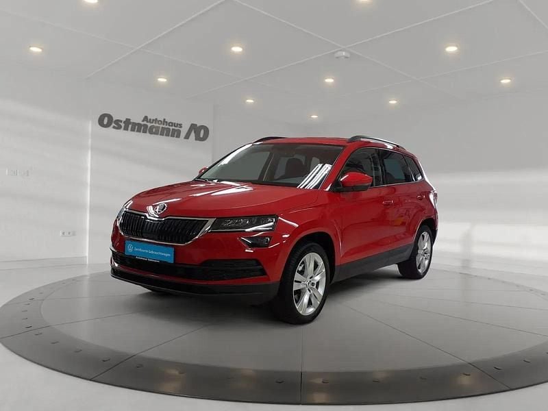 Rot Gebraucht 2022 Skoda Karoq Style SUV | 23.864 € (Superpreis) - Bild 1/4