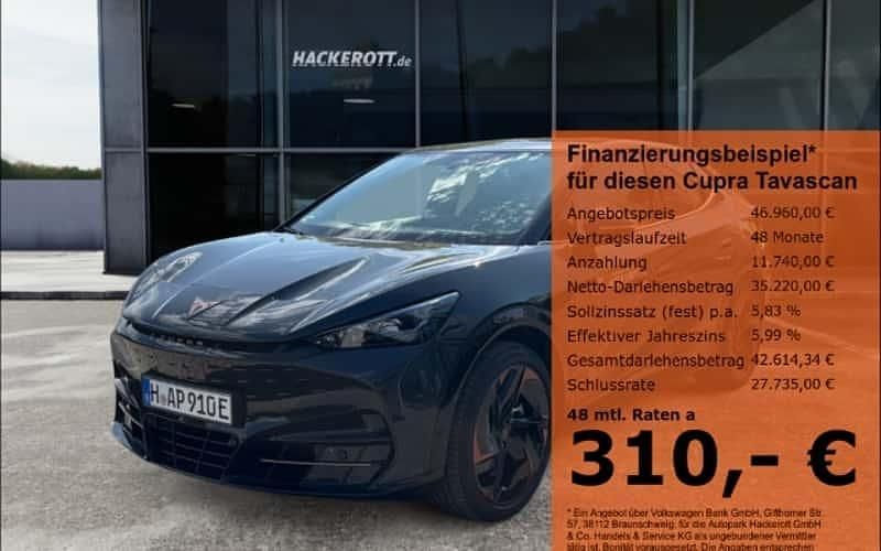 Grau Gebraucht 2024 Cupra Tavascan Endurance SUV | 46.960 € (Teuer) - Bild 1/4