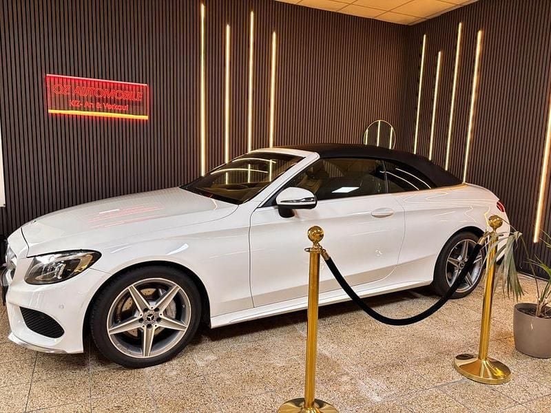 Gebraucht Mercedes C180 AMG 156 PS (114 kW) 2017 Weiß Cabrio