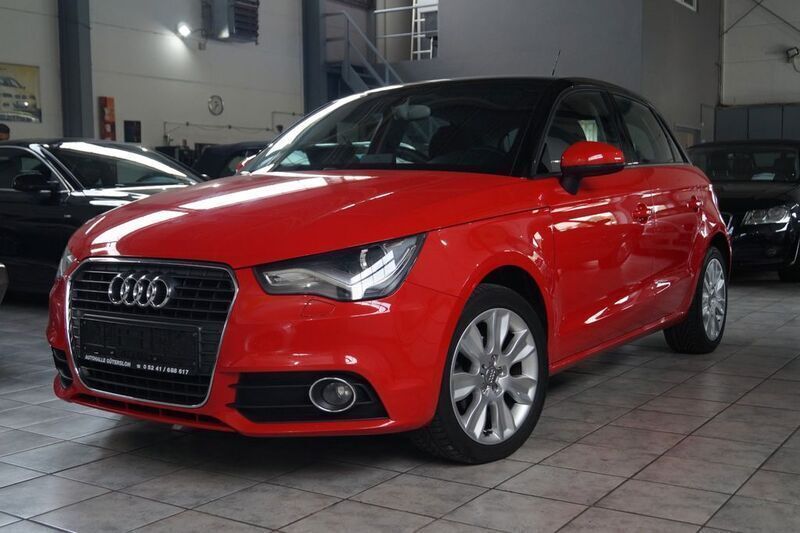 Rot Gebraucht 2014 Audi A1 Sportback Ambition Kleinwagen | 8.590 € (Fairer Preis) - Bild 1/4