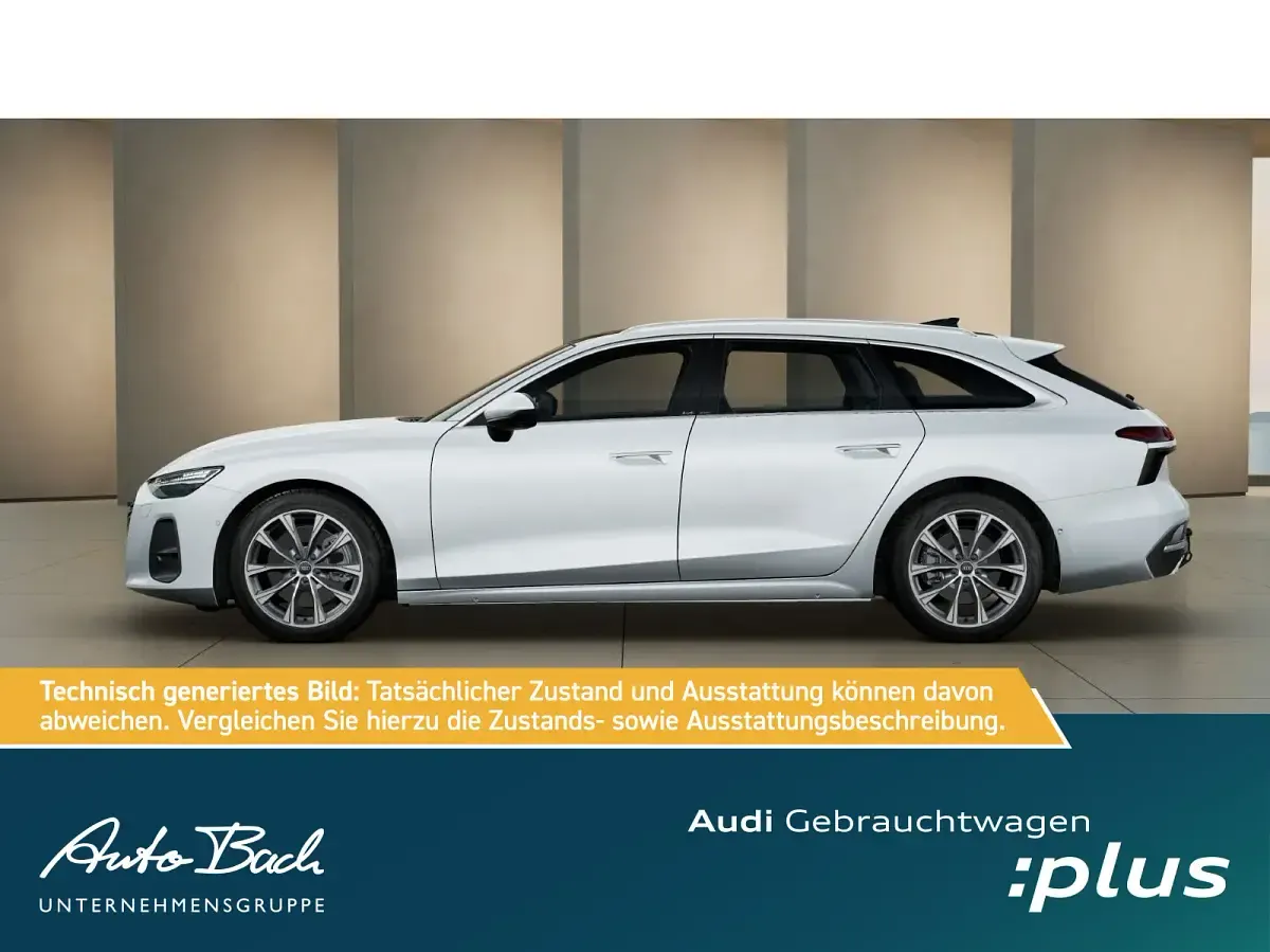 Gebraucht Audi A6 Advanced 204 PS (150 kW) 2025 Gletscherweiß metallic Kombi